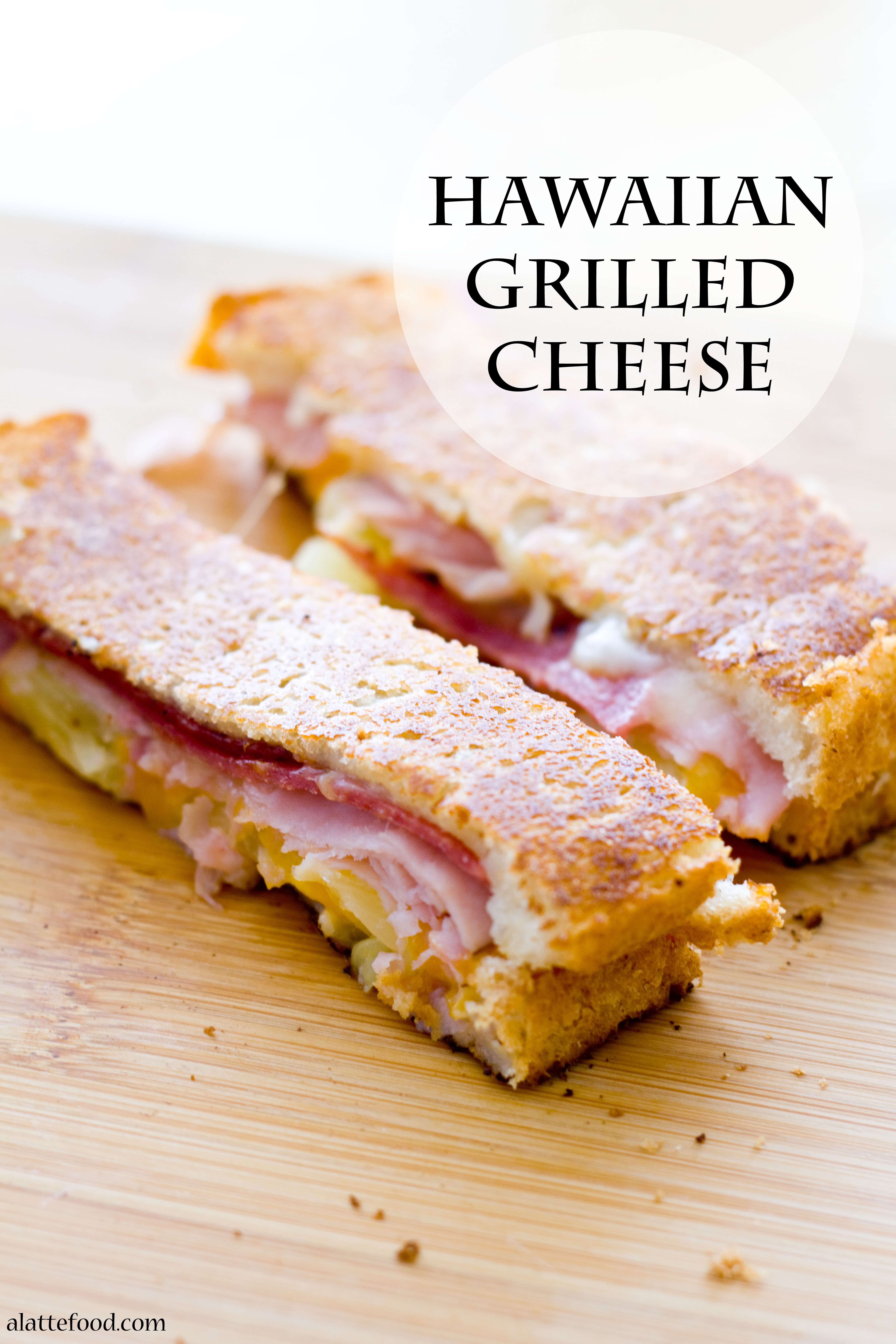 Hawaiian Grilled Cheese