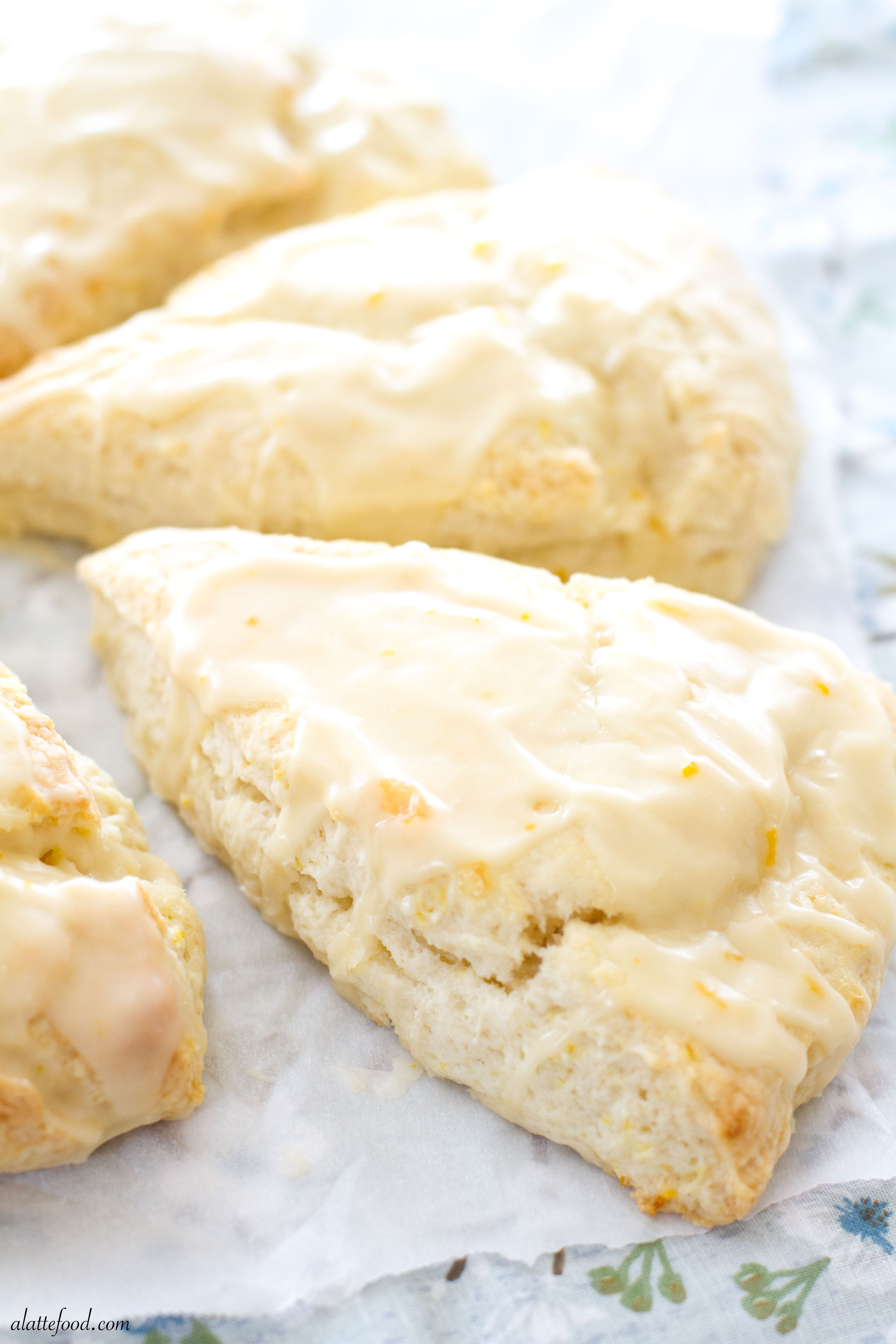 Orange Cream Scones