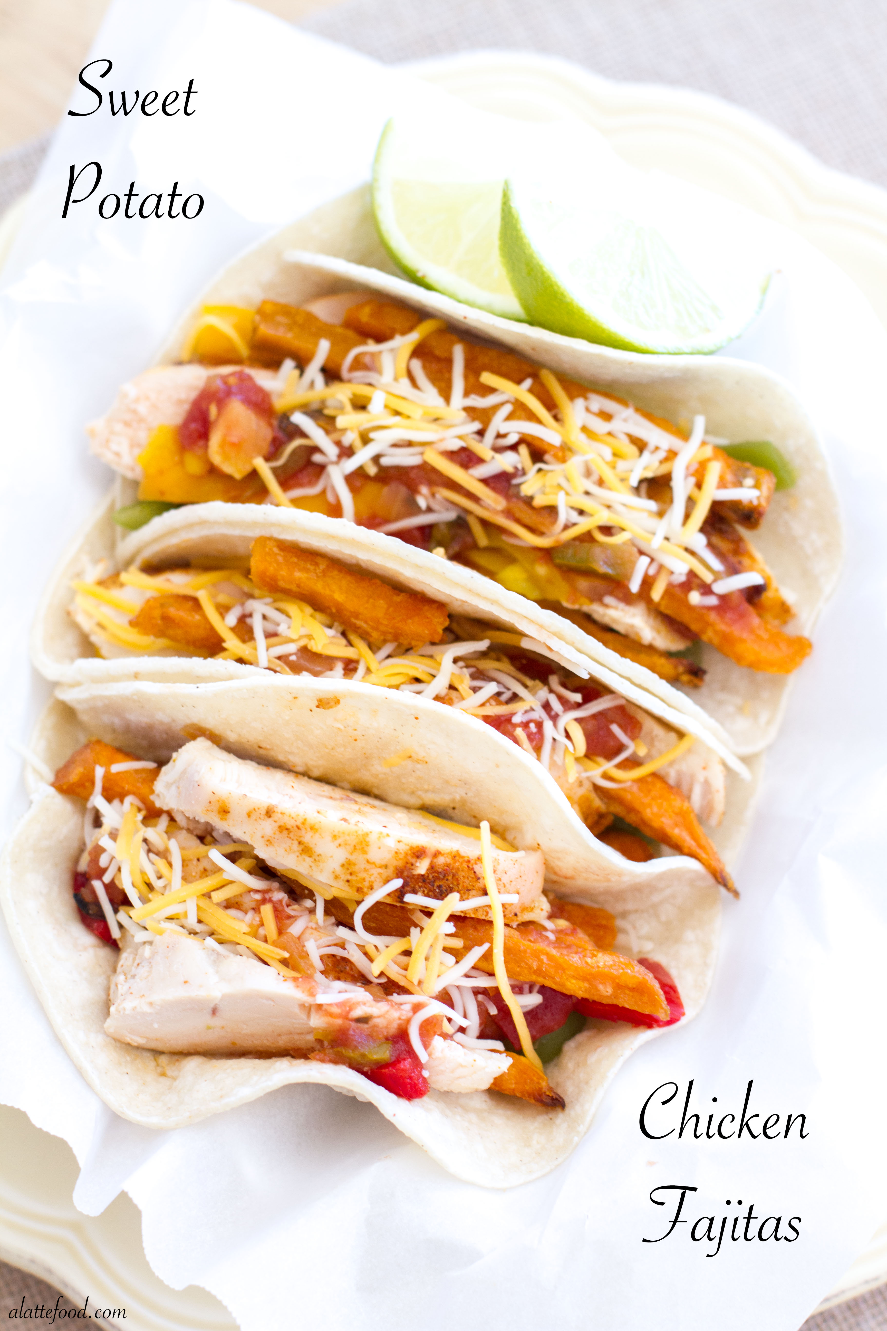 Sweet Potato Chicken Fajitas