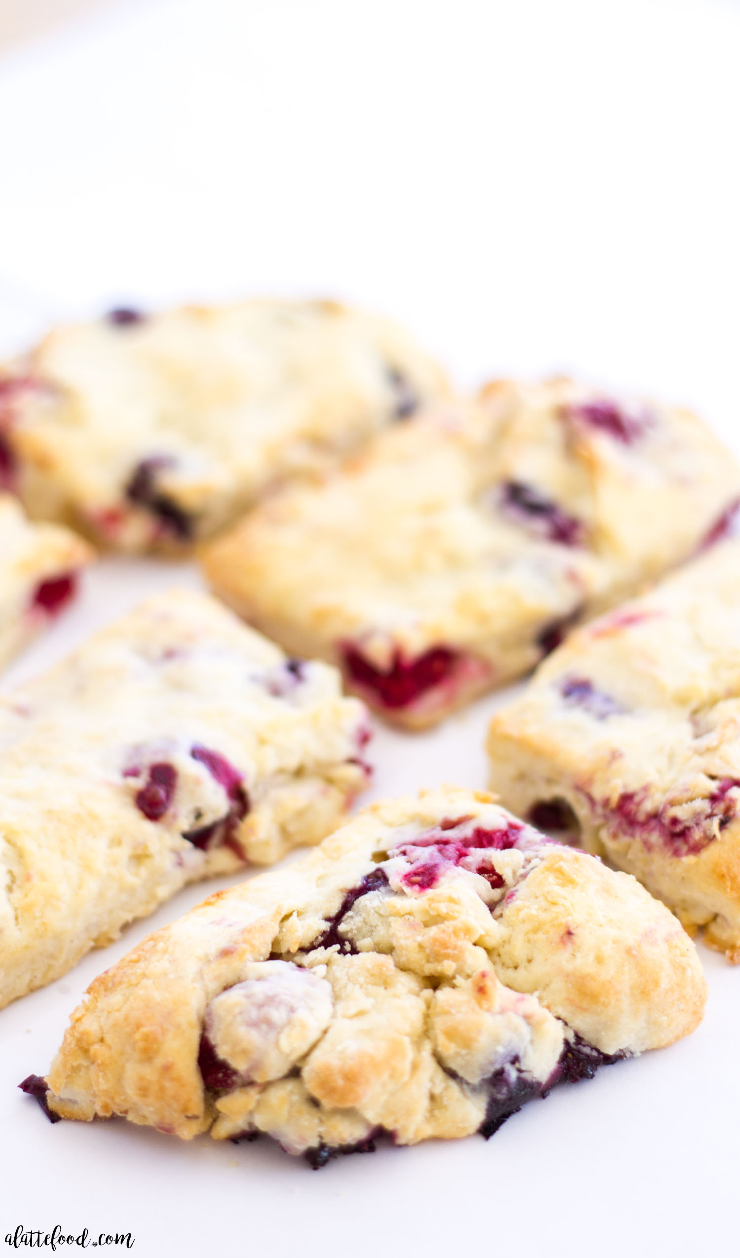 MIXED BERRY BISCUITS