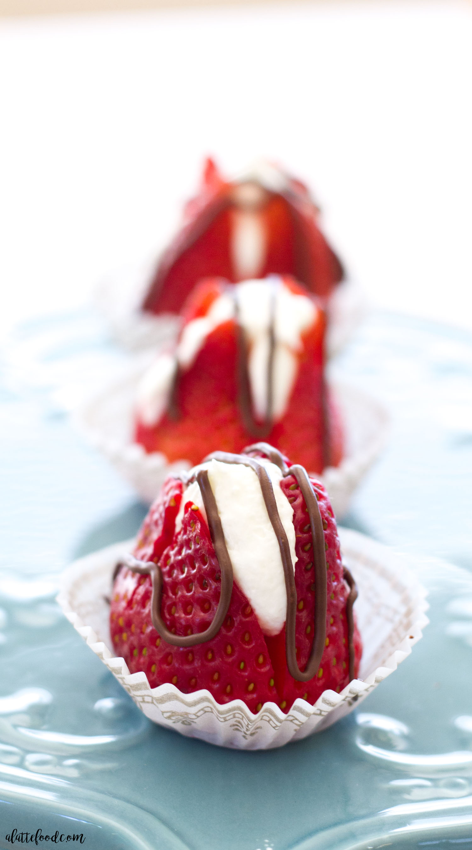 Double Chocolate Cream Filled Strawberries A Latte Food Double Chocolate Cream Filled Strawberries A Latte Food