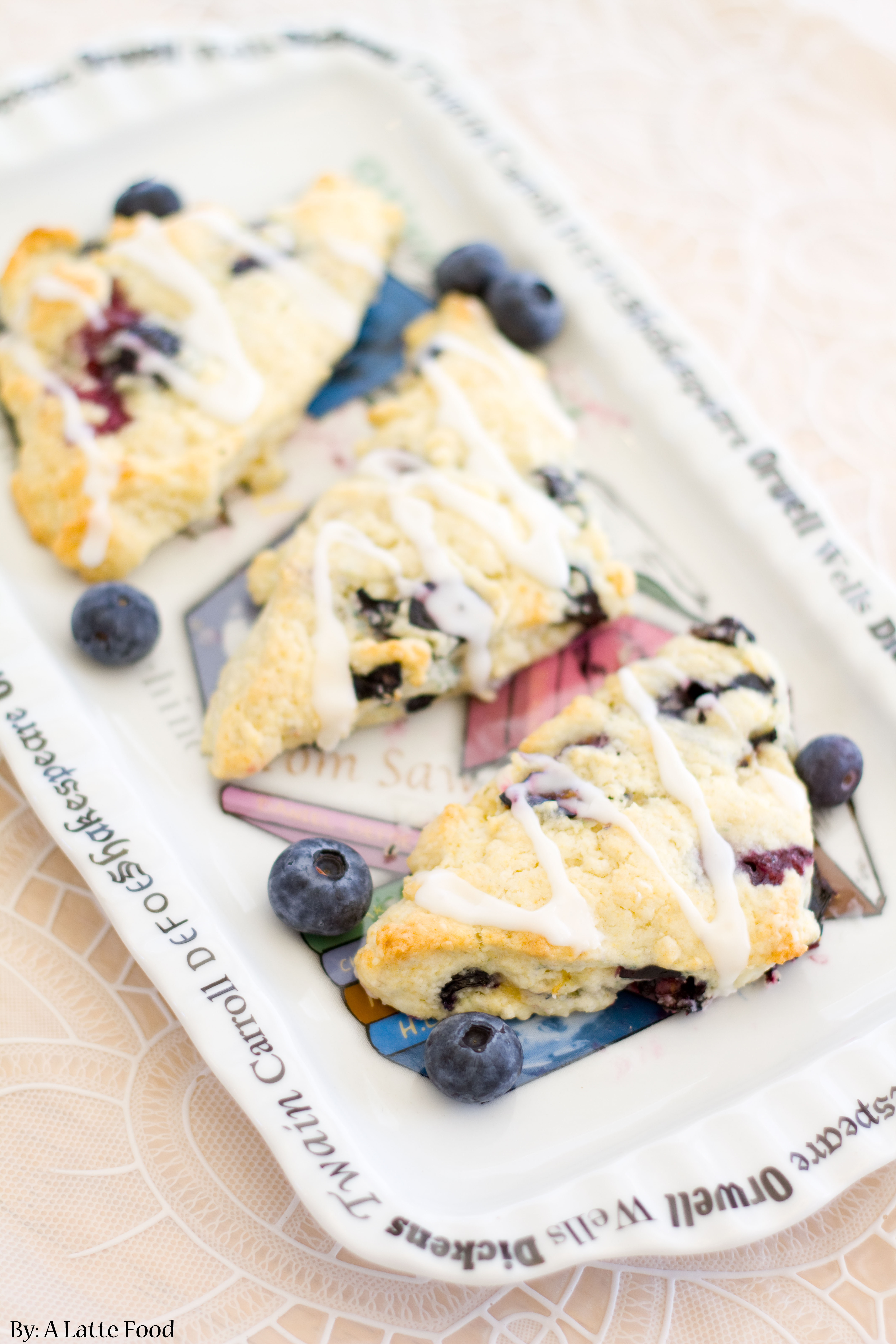 Watch Blueberry Tea Scones video Watch Blueberry Tea Scones video