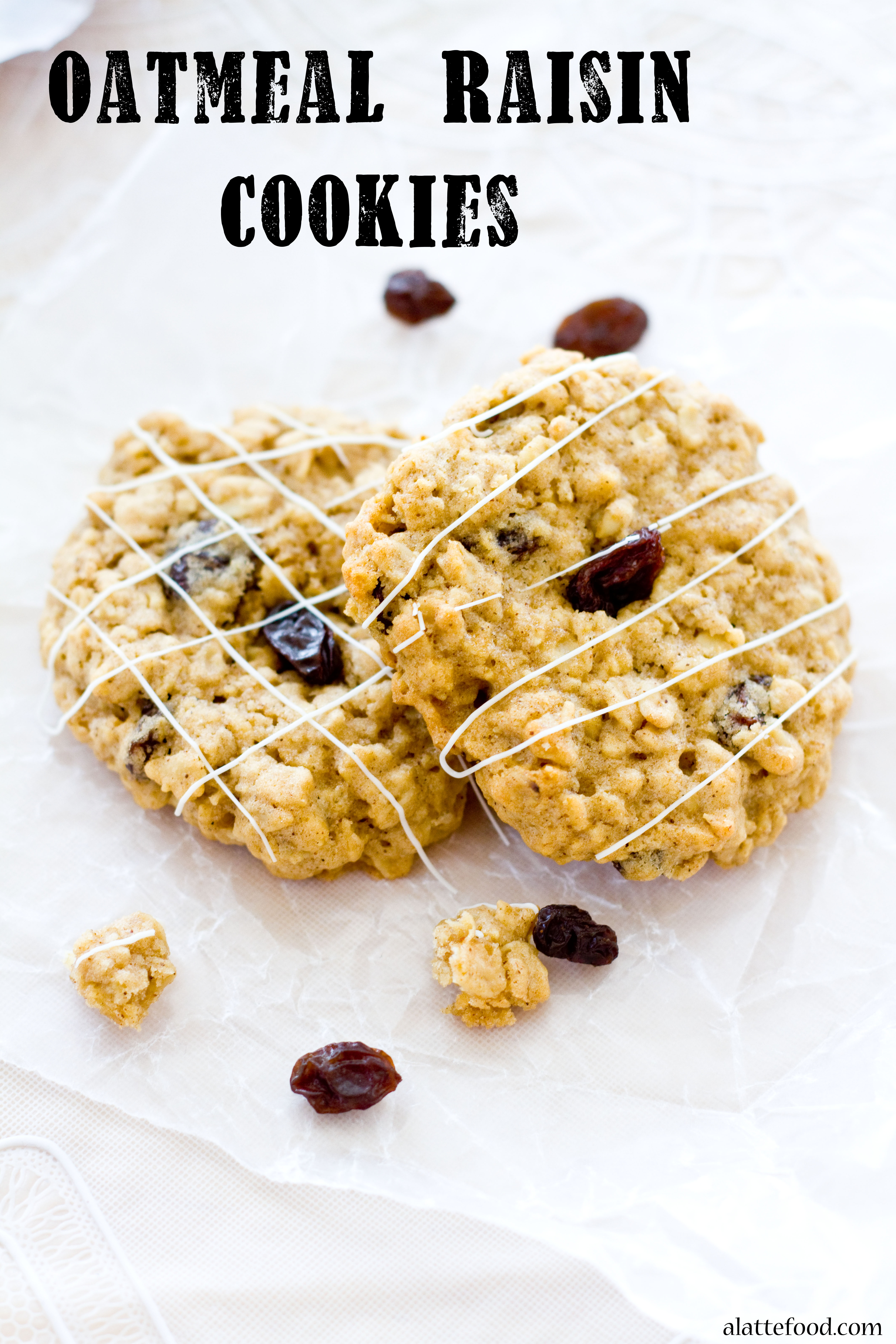 oatmeal raisin cookies