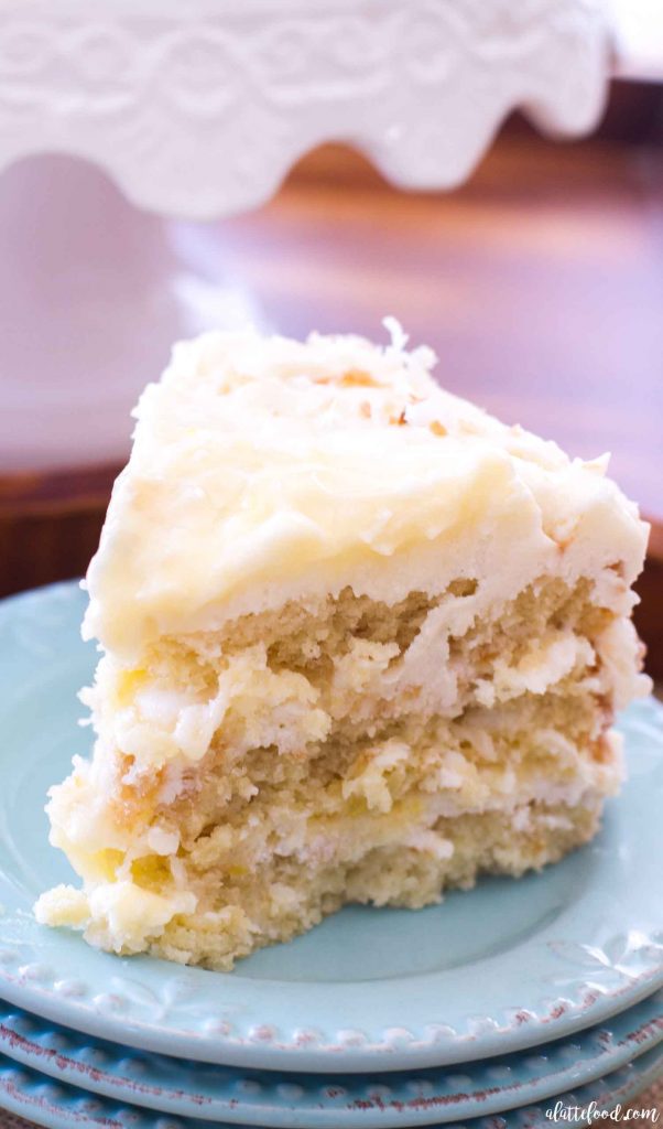 Lemon Coconut Cake A Latte Food