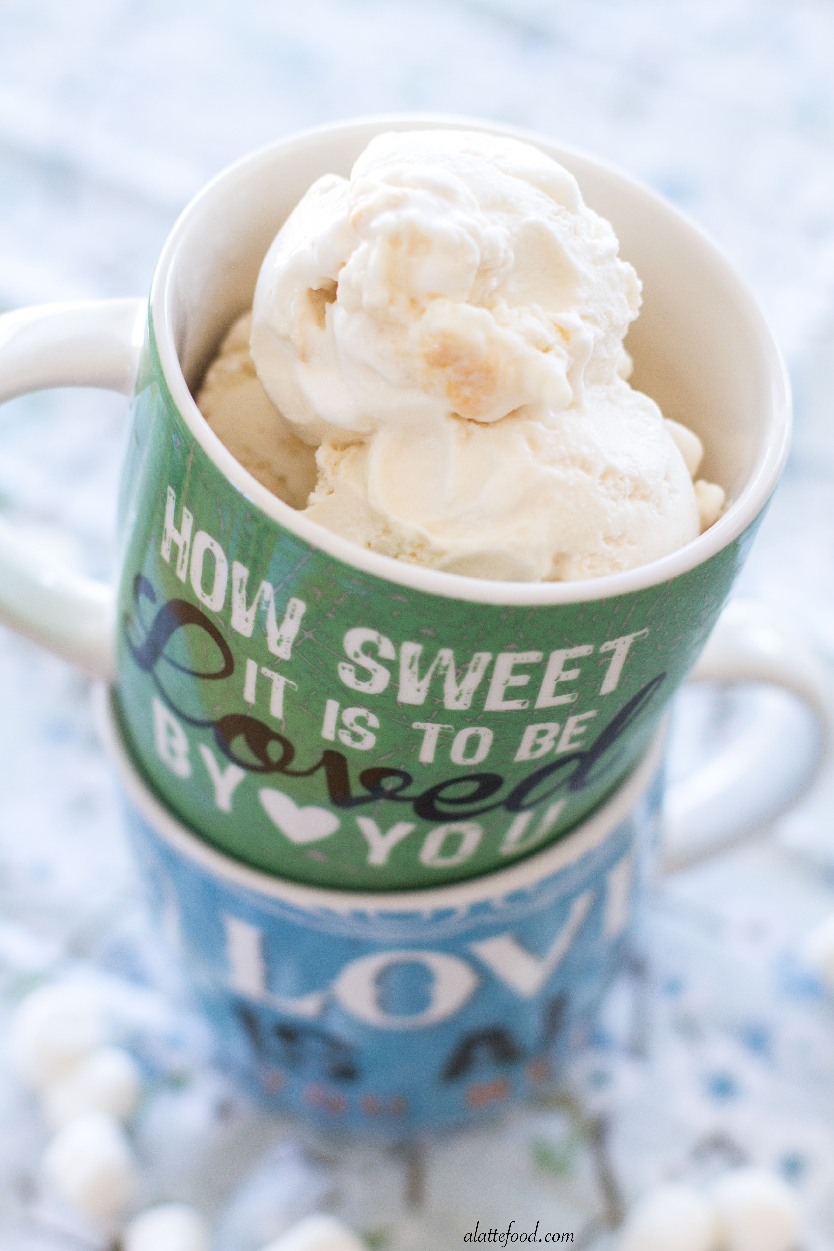 TOASTED MARSHMALLOW ICE CREAM
