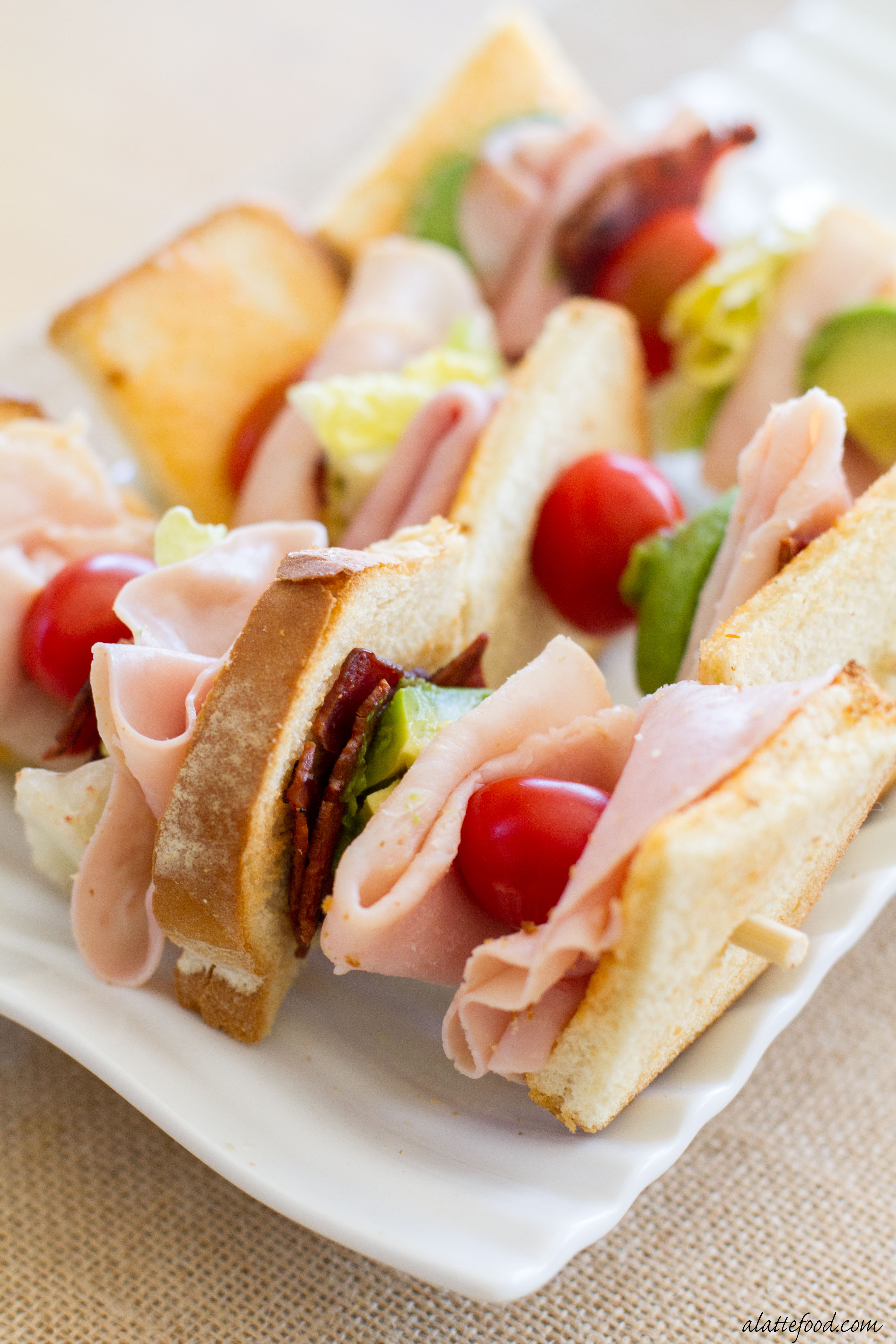 The Ultimate Turkey Club Skewers - A Latte Food