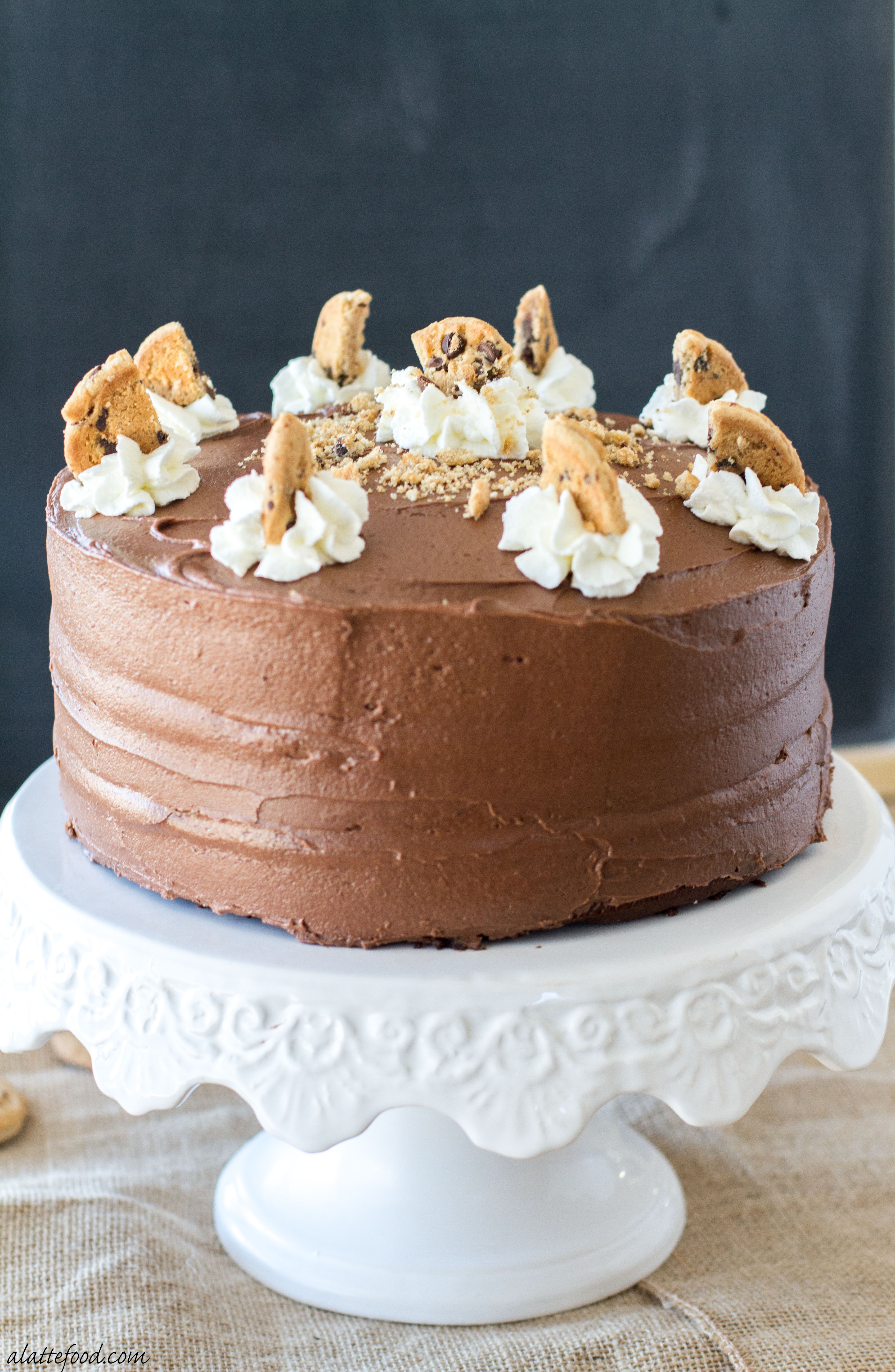 DIY Chocolate Chip Cookie Cake