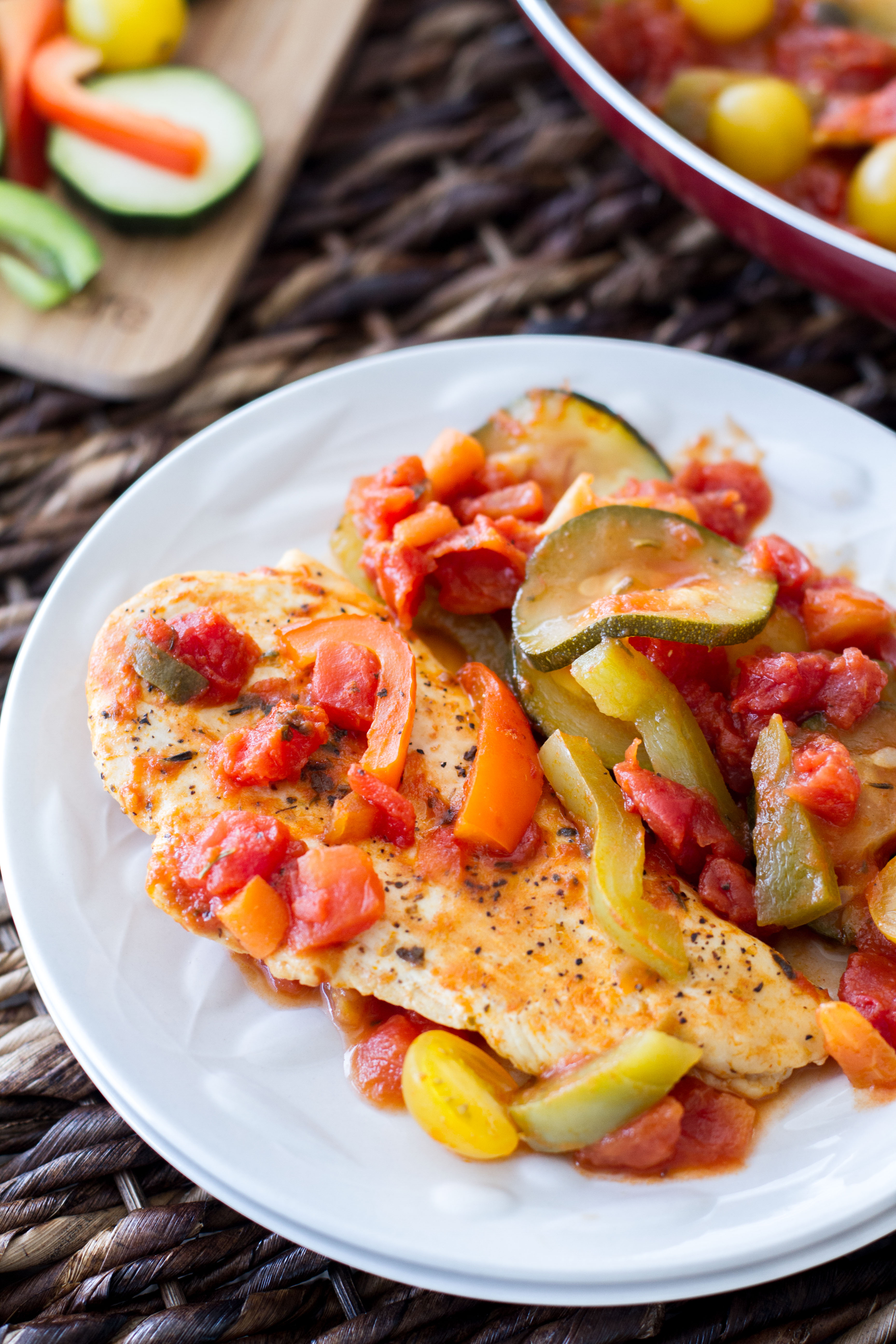 30 MINUTE CHICKEN CACCIATORE