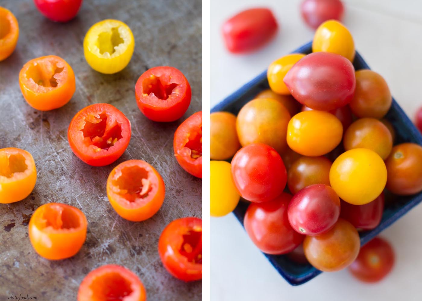 PEPPER JACK AND BACON STUFFED CHERRY TOMATOES