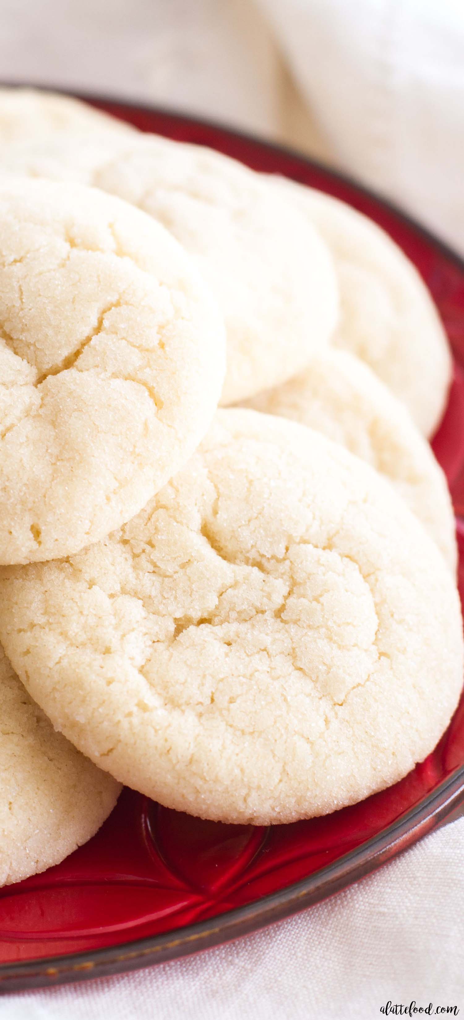 CHEWY SUGAR COOKIES