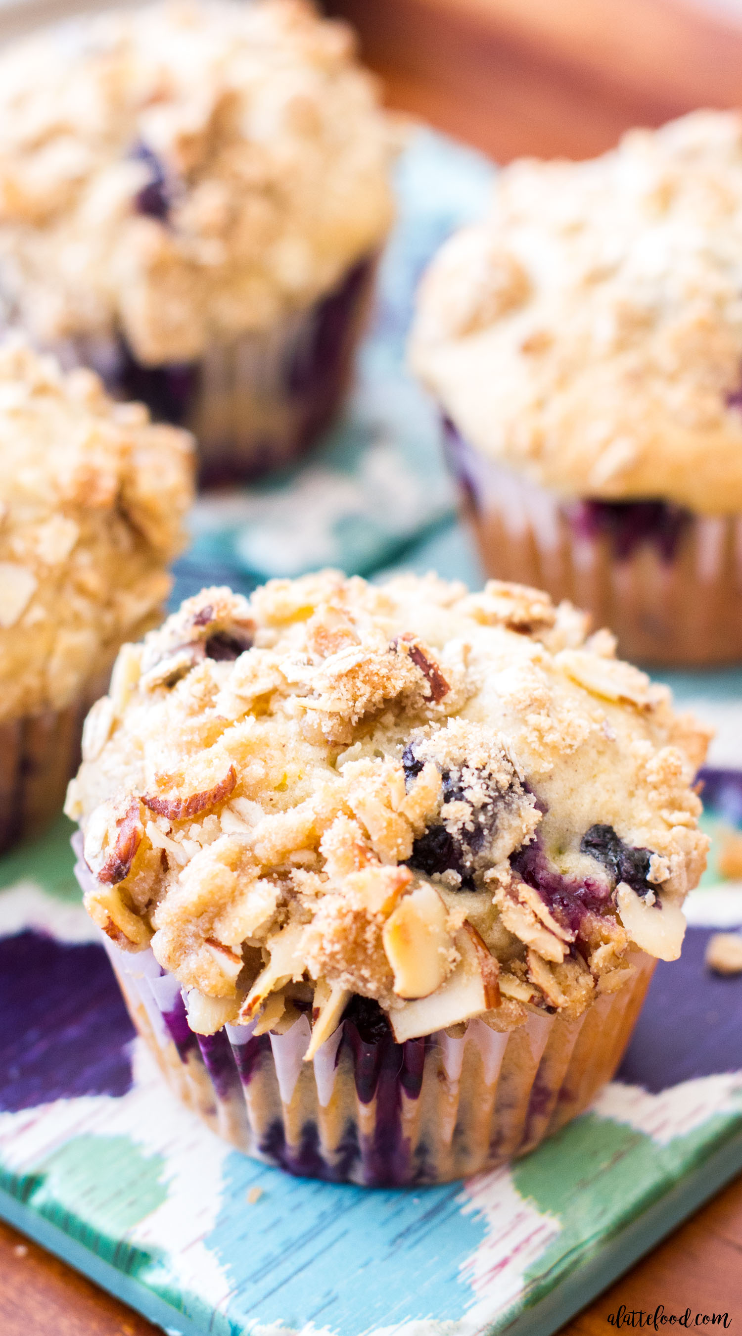 Blueberry Orange Crumb Muffins-image