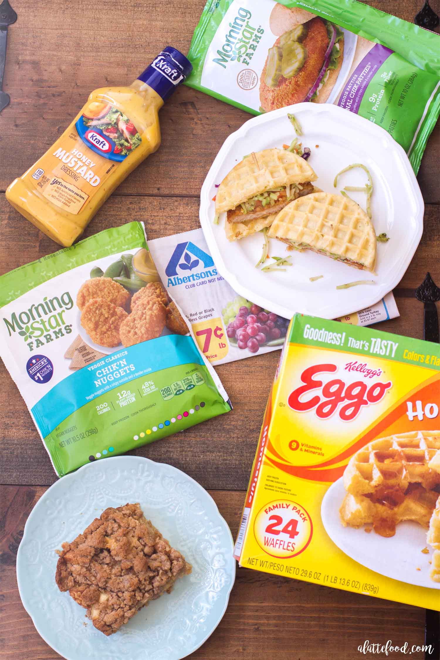 SWEET SAVORY CHICKEN WAFFLES