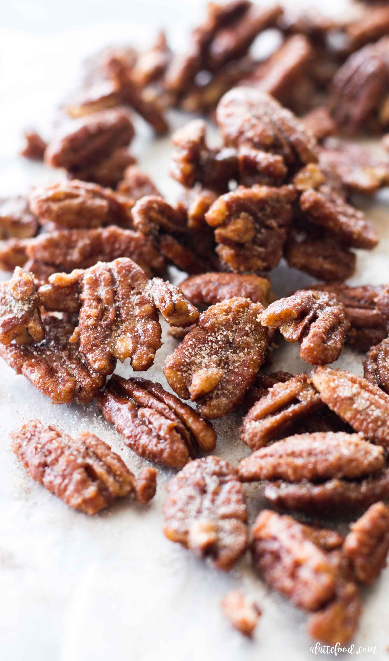 Maple Candied Pecans-image