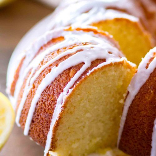 Easy & Moist Lemon Bundt Cake - Handle the Heat