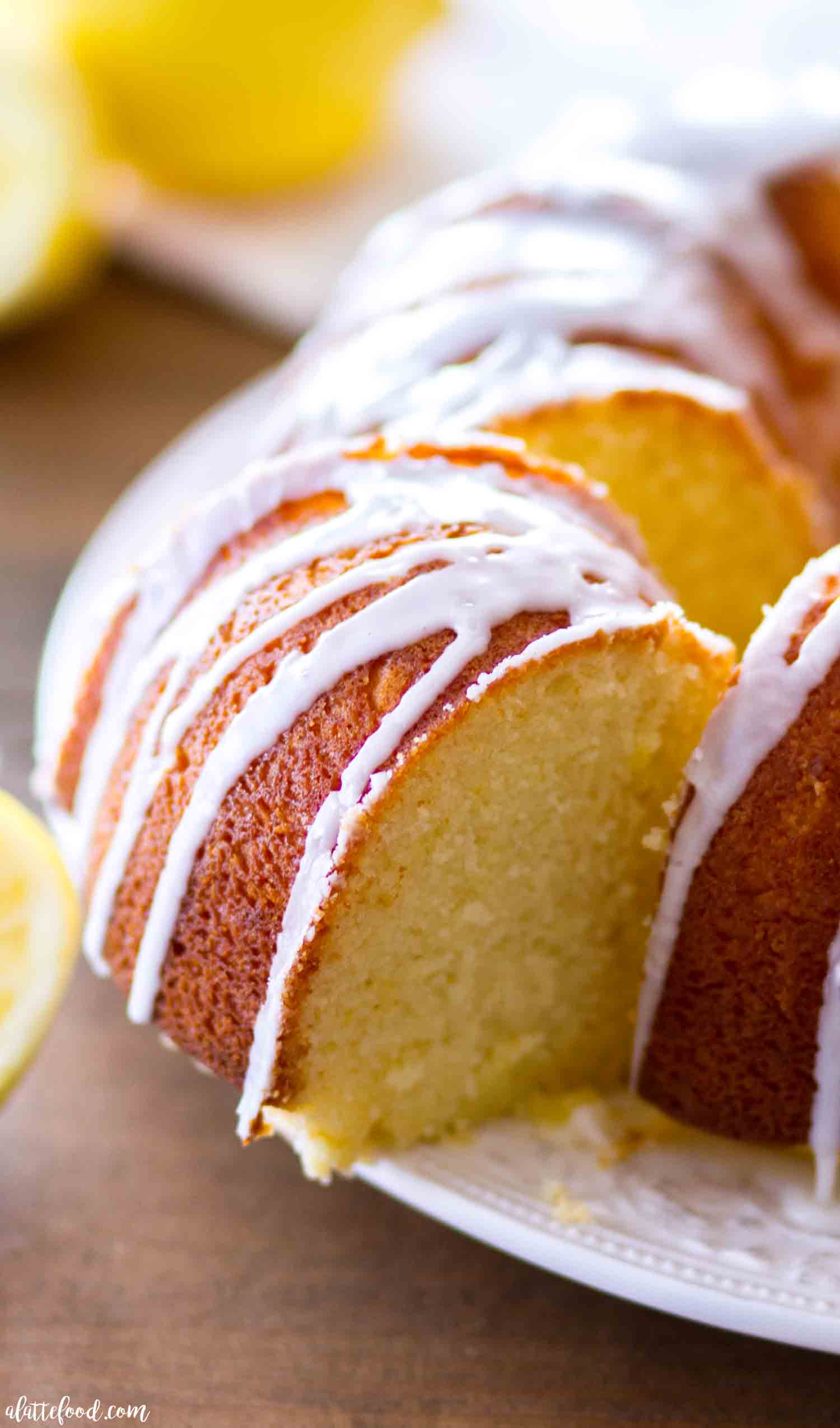 Almond Mini Bundt Cakes with Orange Glaze - My Sweet Precision