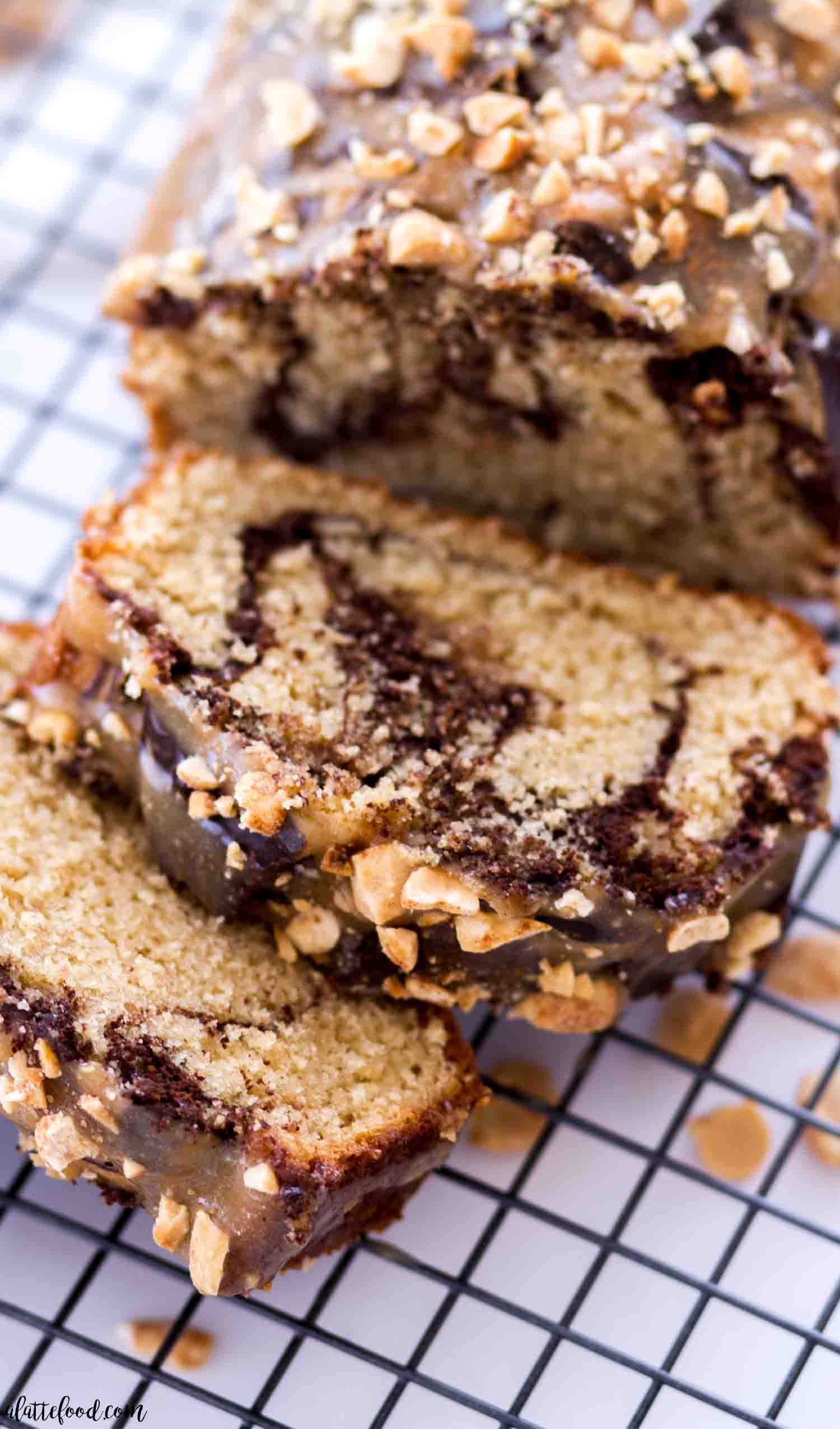 Peanut Butter Cheesecake Stuffed Chocolate Loaf  RecipeTin Eats