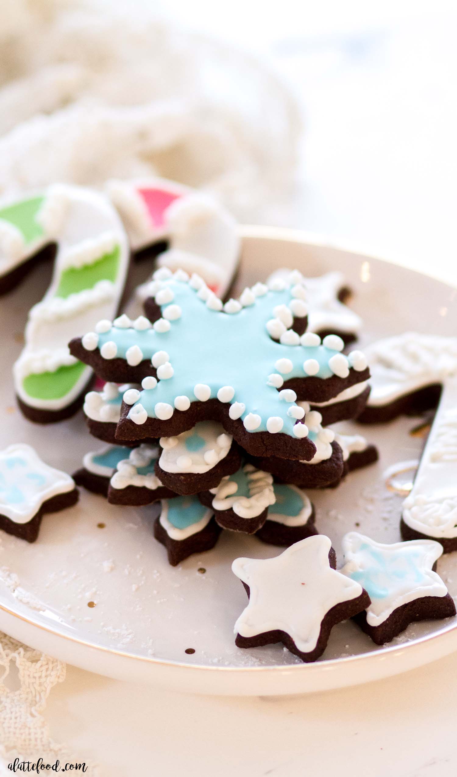 Use Clear Squeeze Bottles for Royal Icing to decorate Cookies