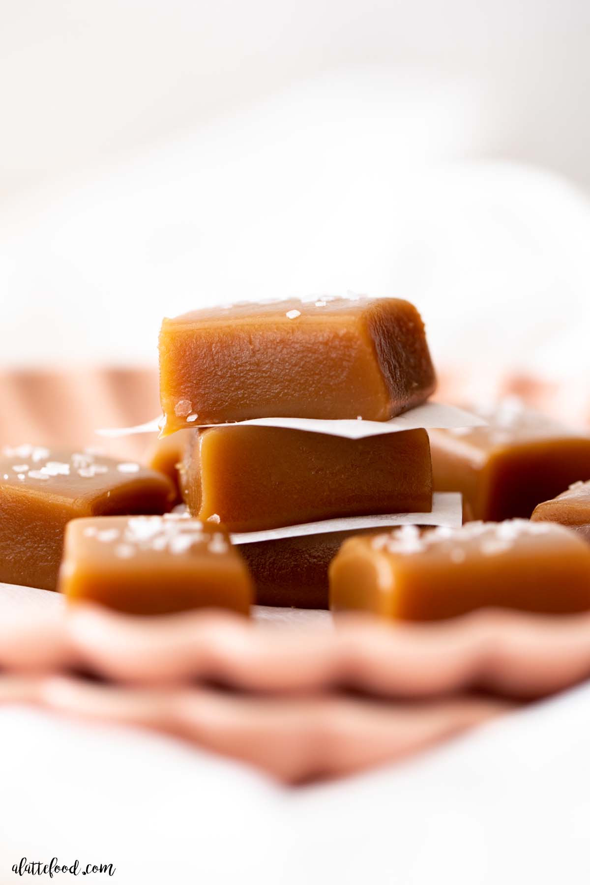 Easy 4 Ingredient Soft Caramels - No Candy Thermometer