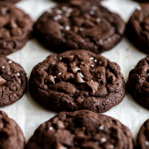 Baileys Double Chocolate Chip Cookies - A Latte Food